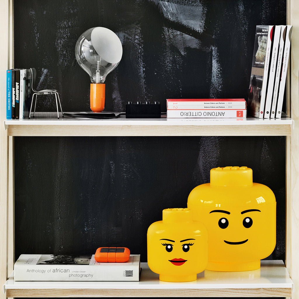 Lego boy best sale storage head small