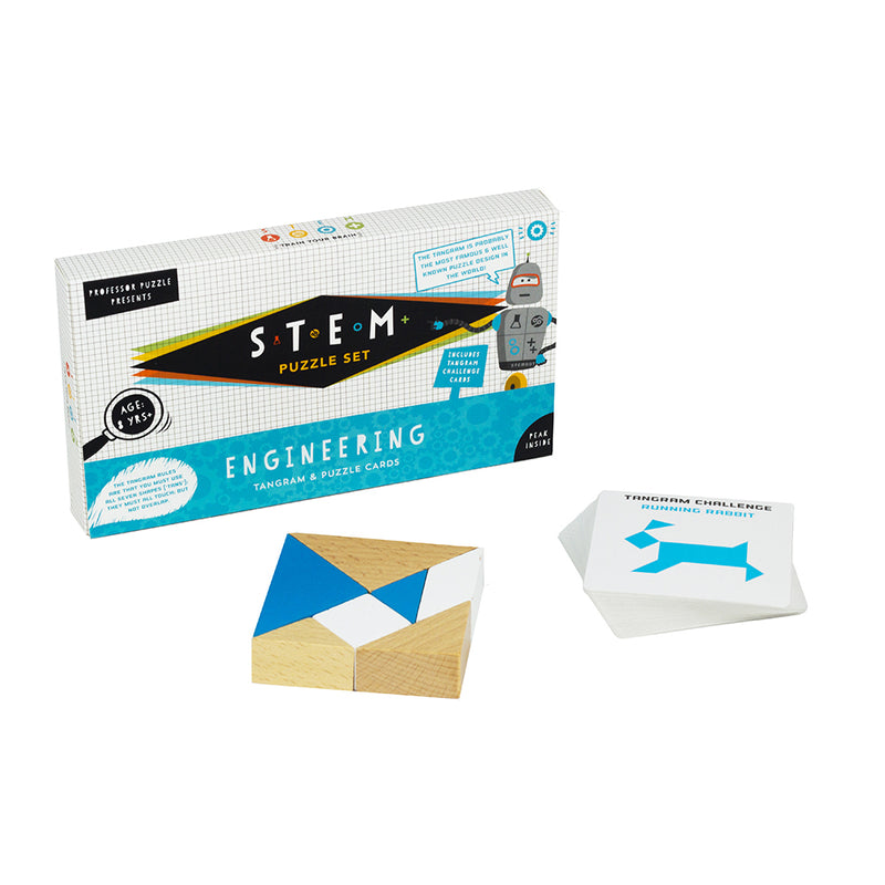 Professor Puzzle Engineering Tangrams (STEM Collection)
