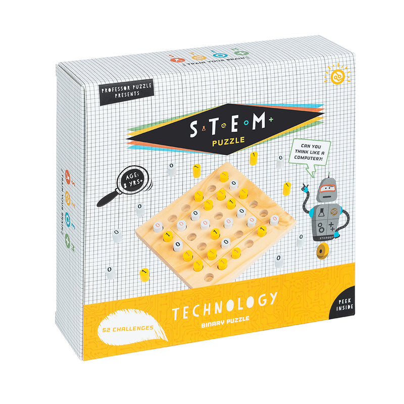 Professor Puzzle Technology Binary Puzzle (STEM Collection)