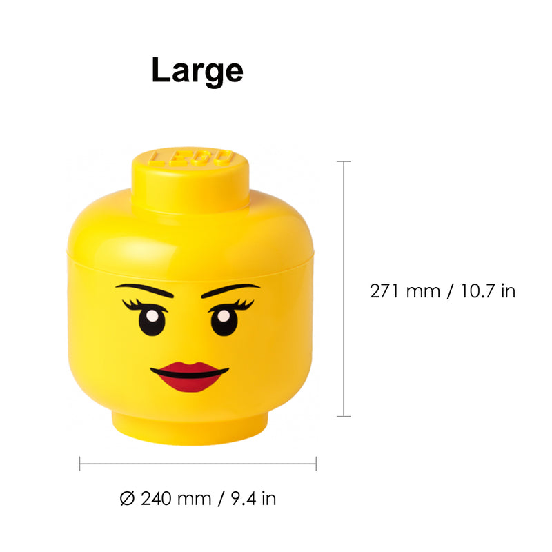 LEGO STORAGE HEAD – GIRL