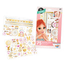 BUKI France 75 Washable Tattoos - Metallic