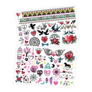 BUKI France 75 Washable Tattoos - Coloured