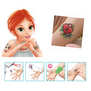 BUKI France 75 Washable Tattoos - Coloured