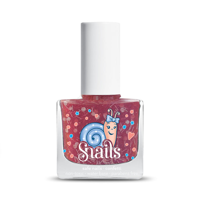 Snails Safe Nail Polish for kids - Candy Cane