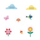 DJECO Blossoming Tree Growth Chart Sticker