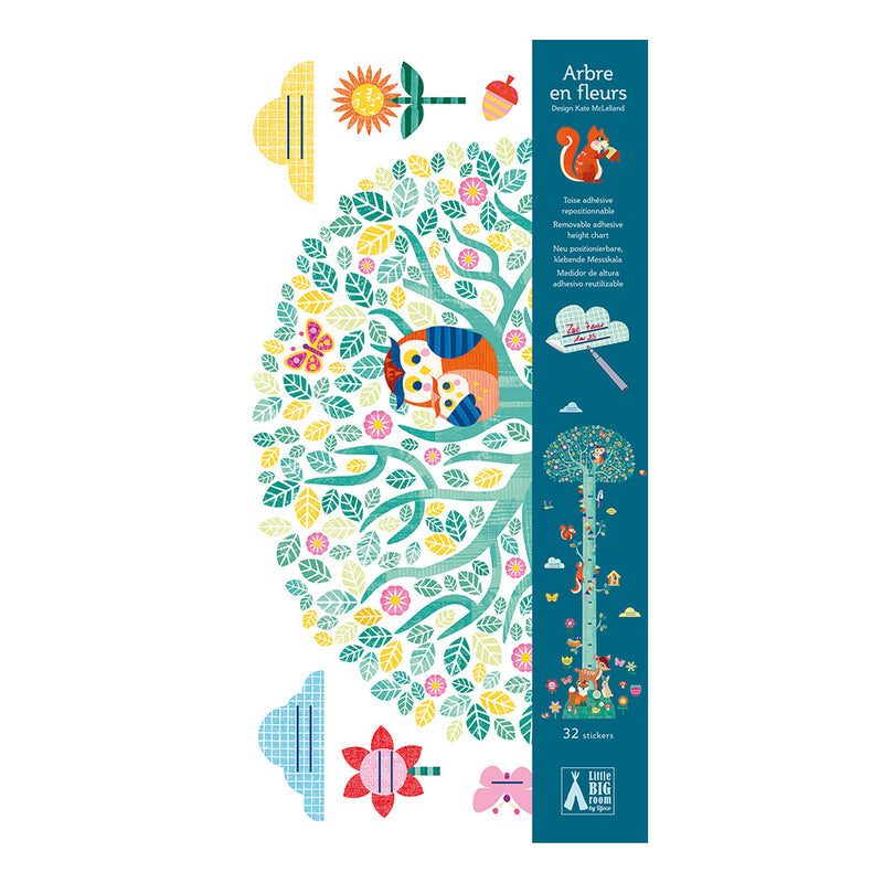 DJECO Blossoming Tree Growth Chart Sticker