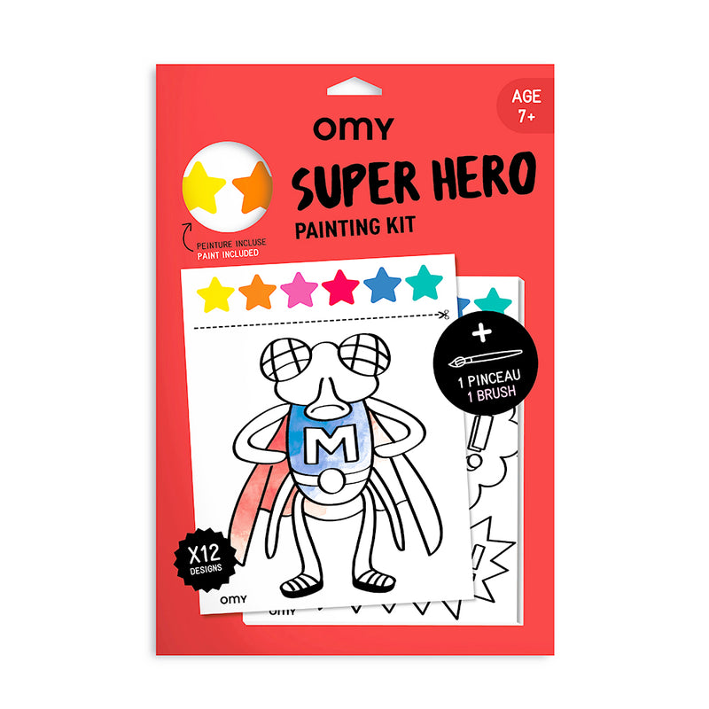 OMY Painting Kit - SUPER HERO