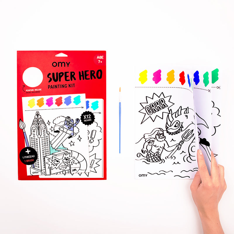 OMY Painting Kit - SUPER HERO