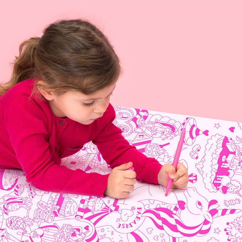 OMY Giant Coloring Poster - LILY