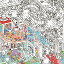 OMY Giant Coloring Poster - CRAZY MUSEUM