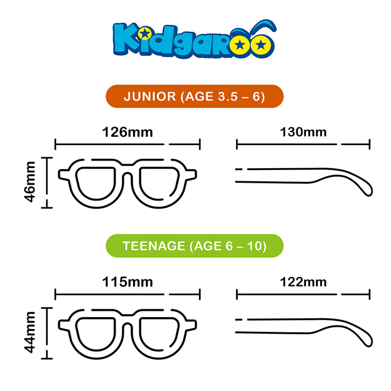 Kidgaroo Blue Light Glasses Baby Pink